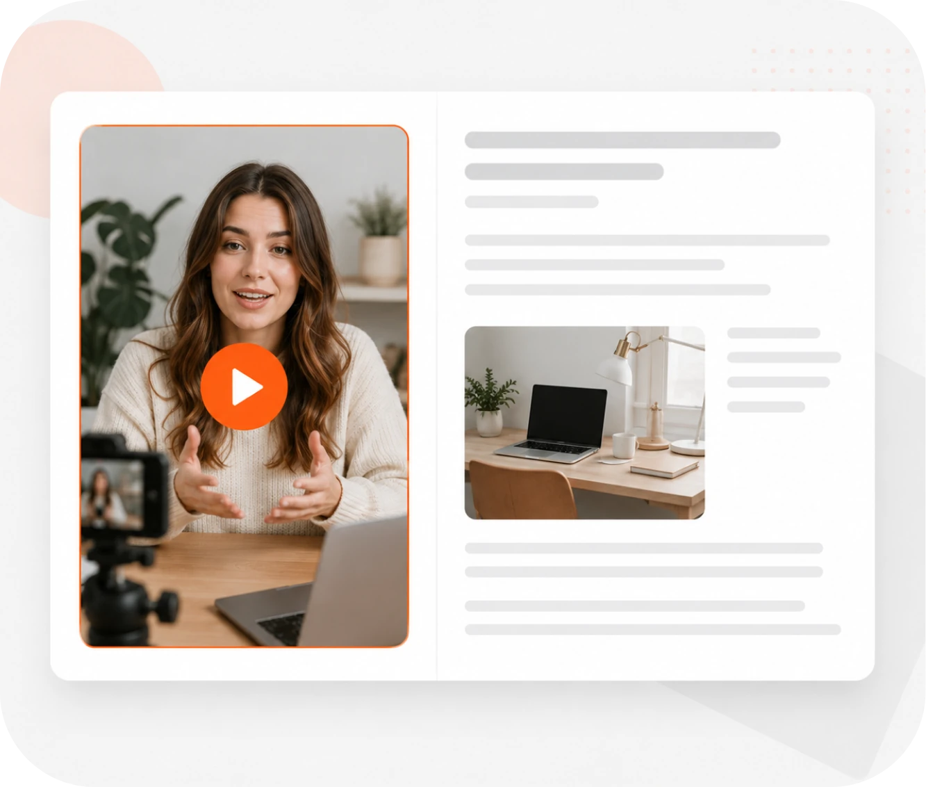 Support for videos and long formats