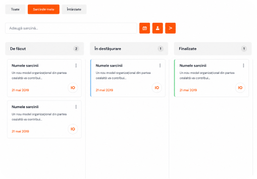 Tasks for dialogue with user
