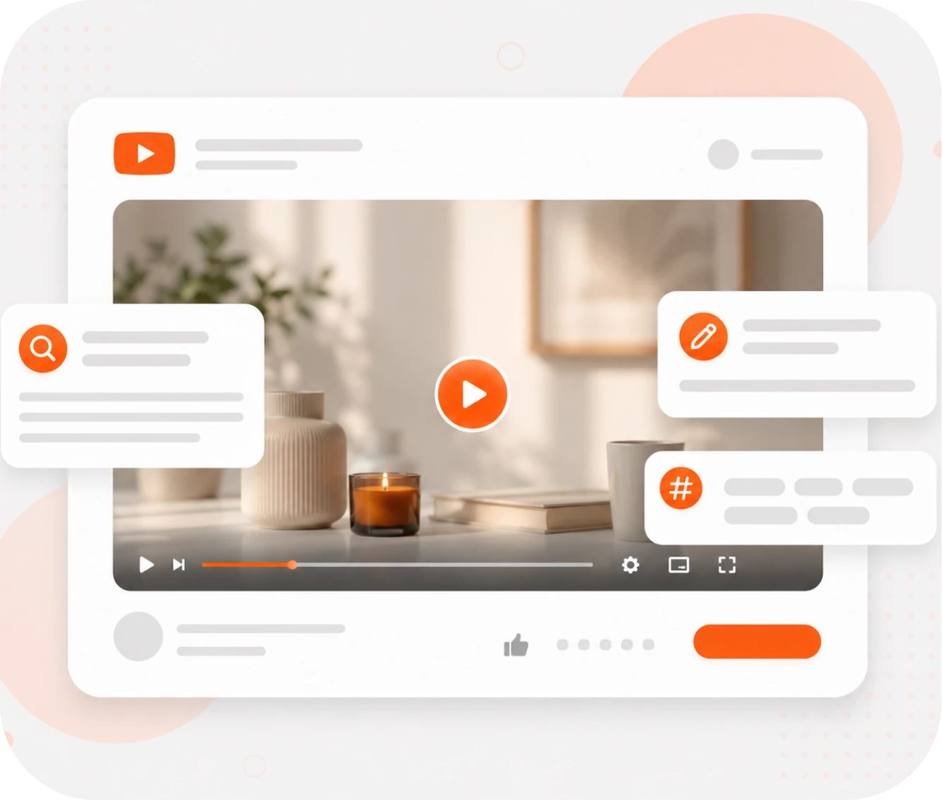 Thumbnails, descriptions, tags