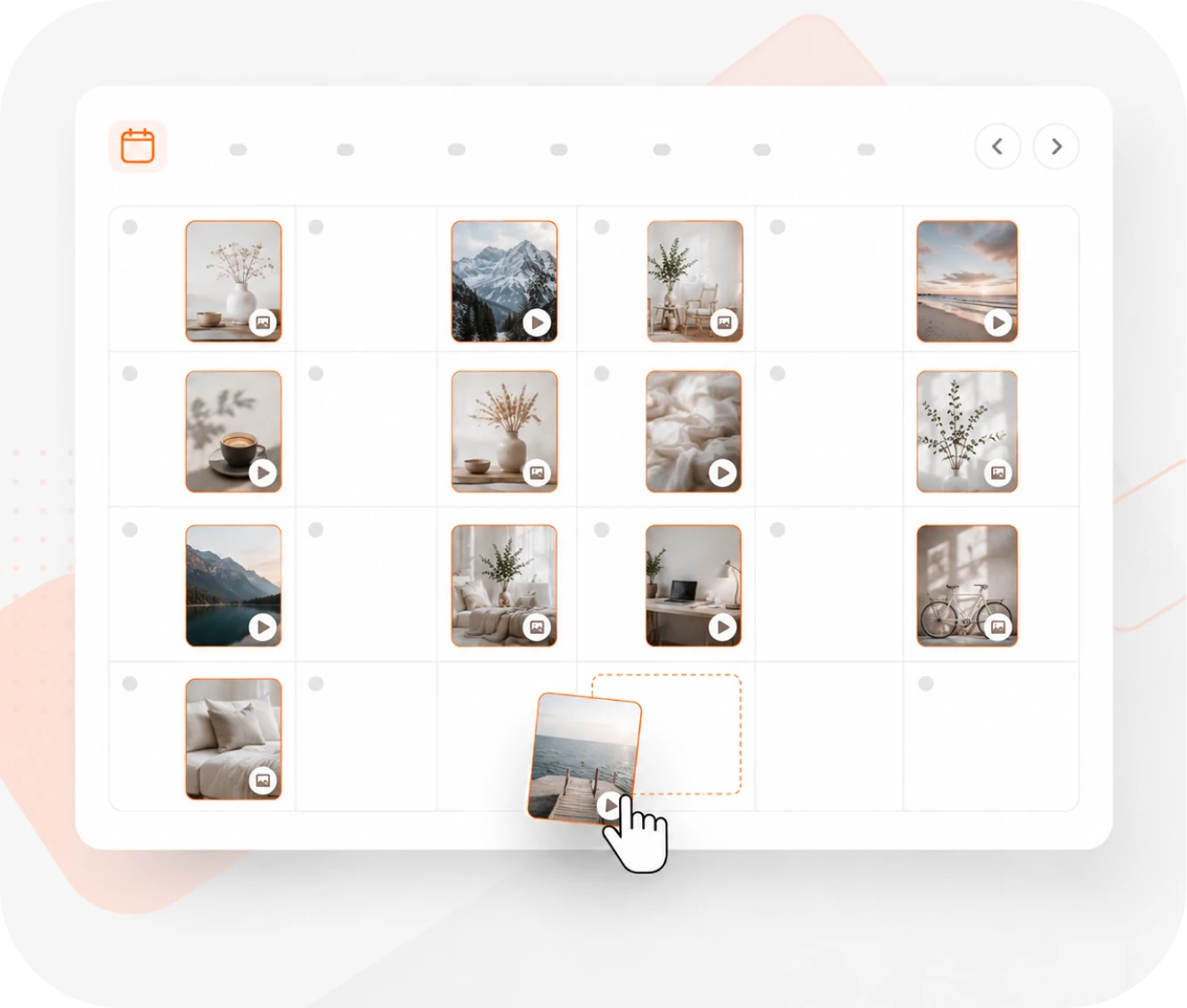 VK publication calendar